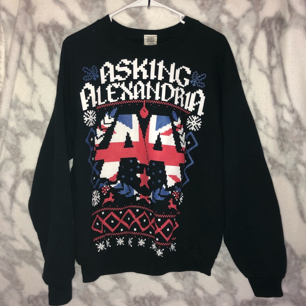 Asking Alexandria Christmas Crewneck